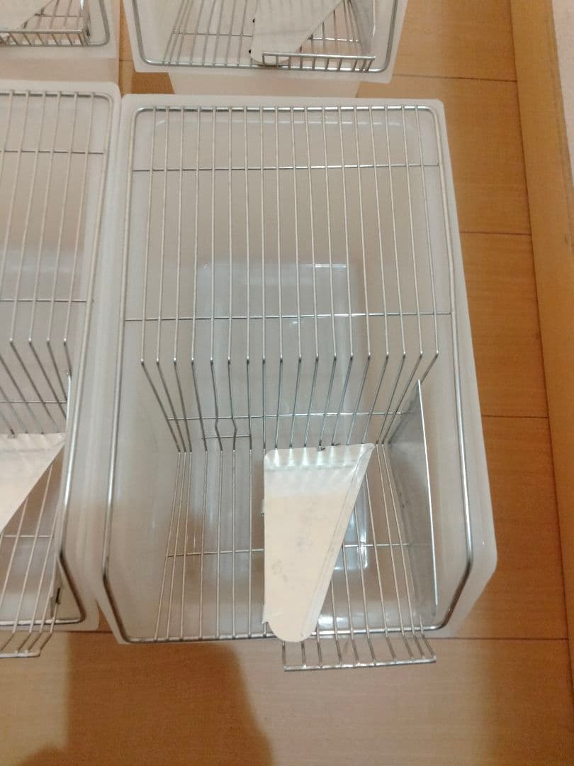 未使用マウス飼育ケージ　小　6台