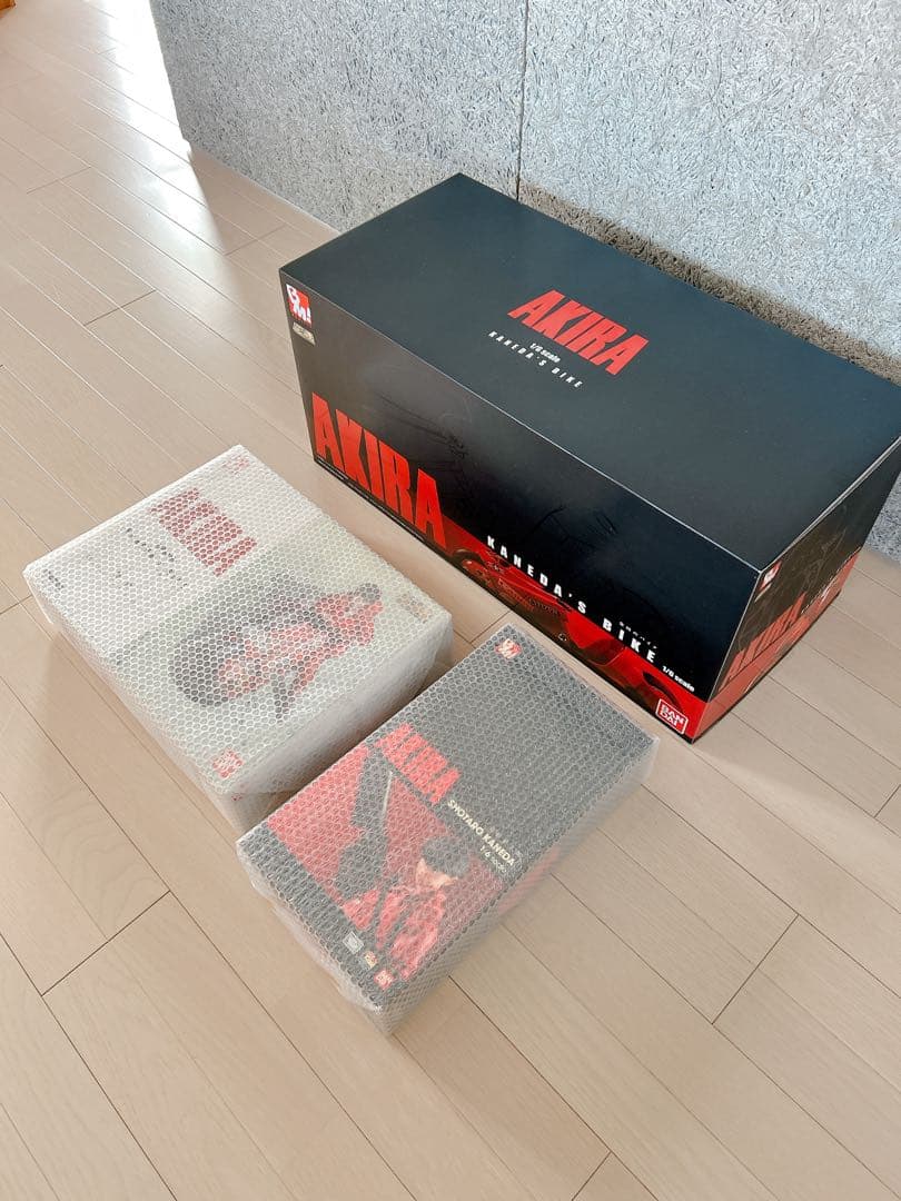 【新品未使用】 AKIRA 金田のバイク1/6 project BM 3点セット