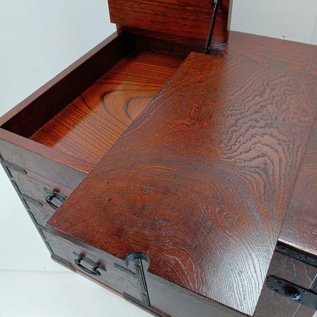 P376 駿河民芸 木製 家具 小物入れ 収納 箪笥