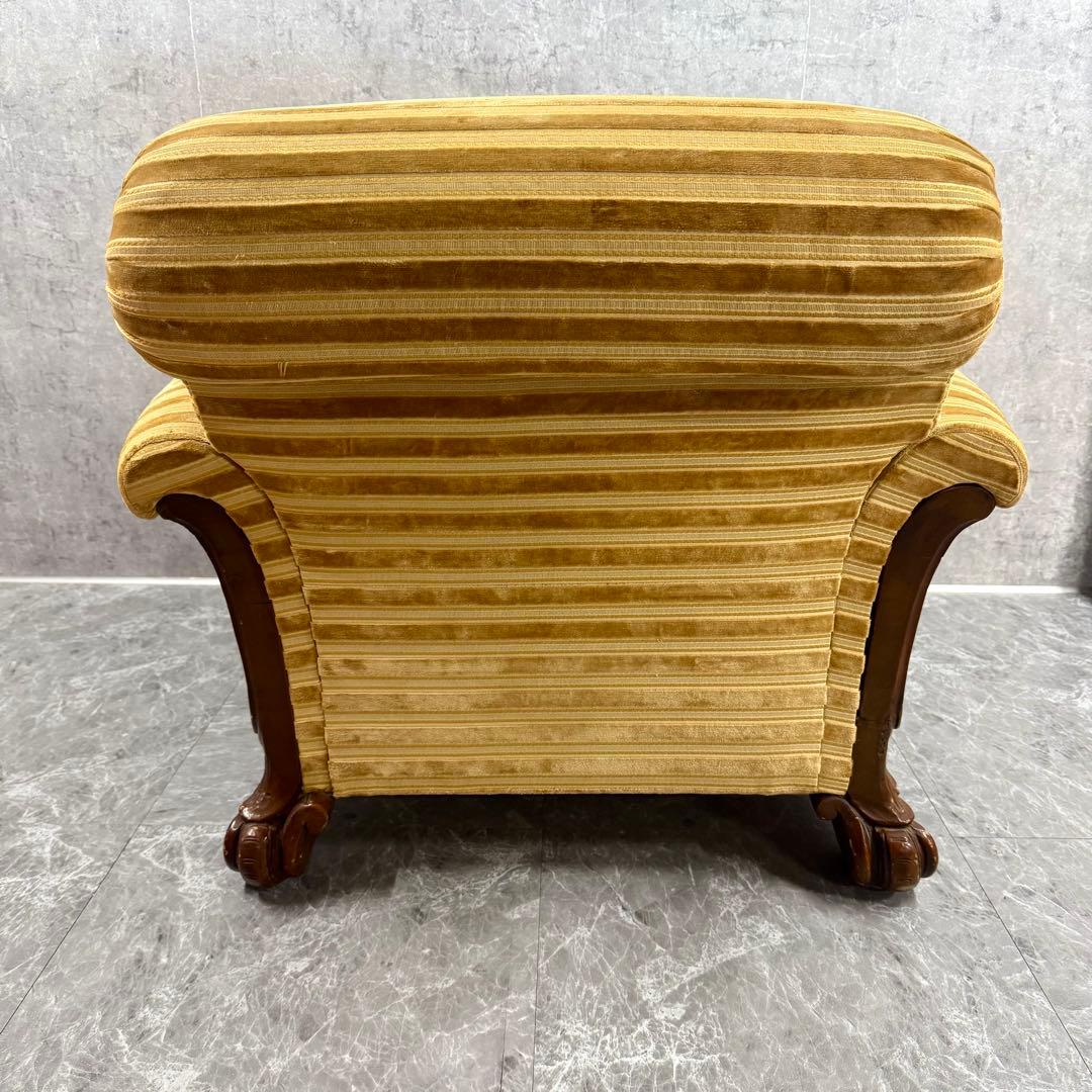 重厚な存在感　中国家具 花梨材 唐木 ソファ チェア 無垢 高級飾り家具　②