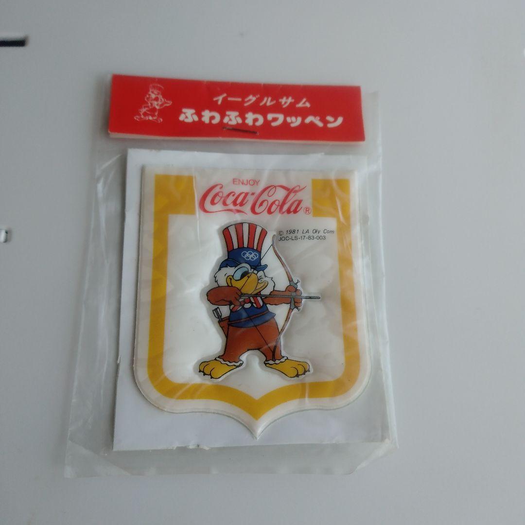 1984年ロス五輪 コカコーラノベルティシール3点