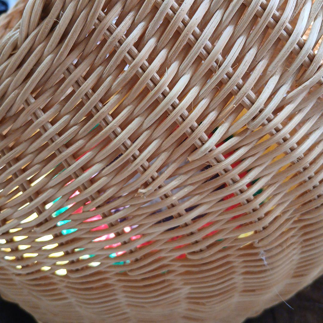 ねこちぐら。籐。手作り。昭和レトロ。