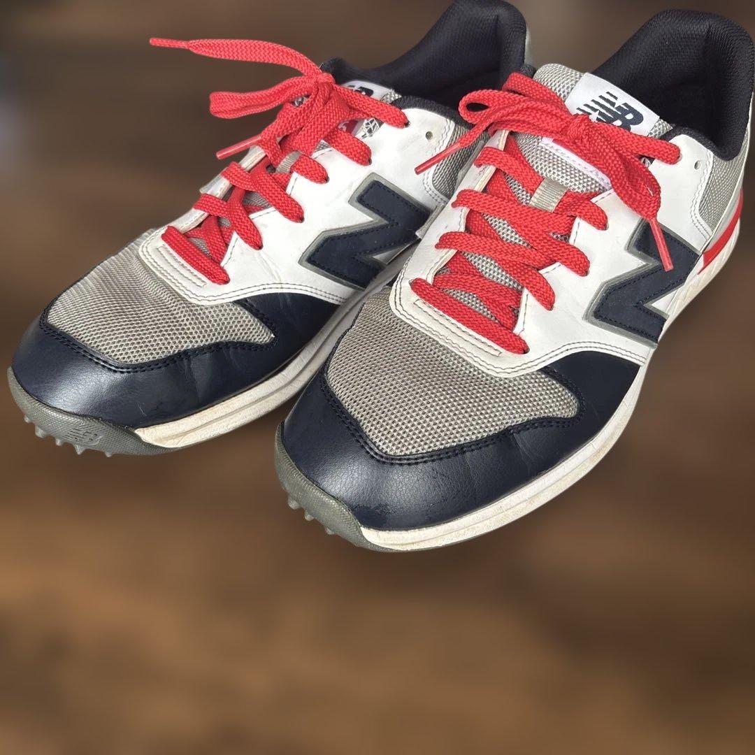 New Balance 996ゴルフシューズ ネイビー/ホワイト/レッド