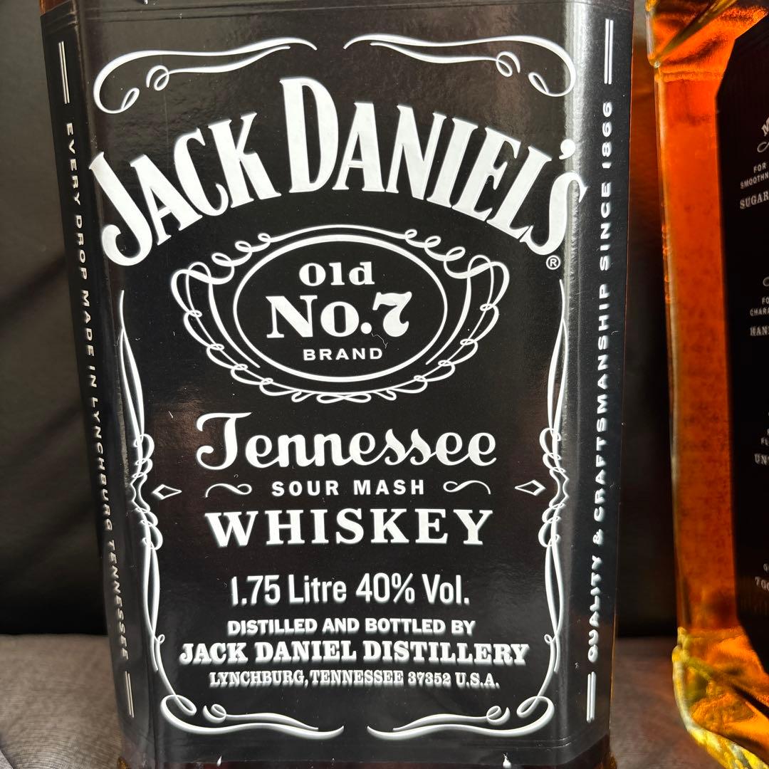 ジャックダニエルOld No.7 1.75L ウイスキー2本
