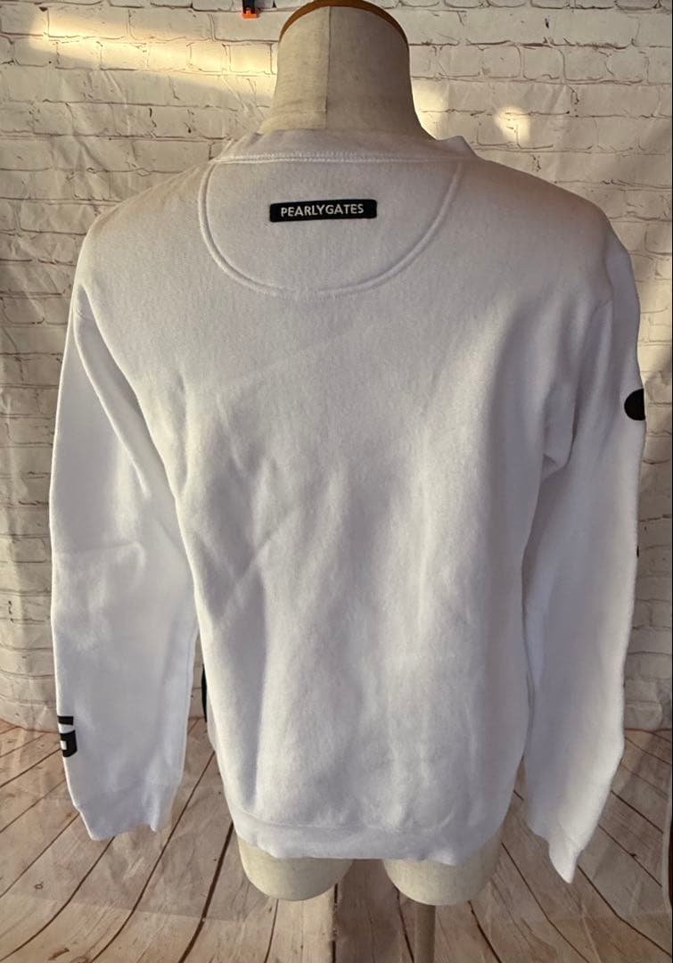 PEARLY GATES ミッキーマウスコラボ トレーナー サイズ4 裏起毛