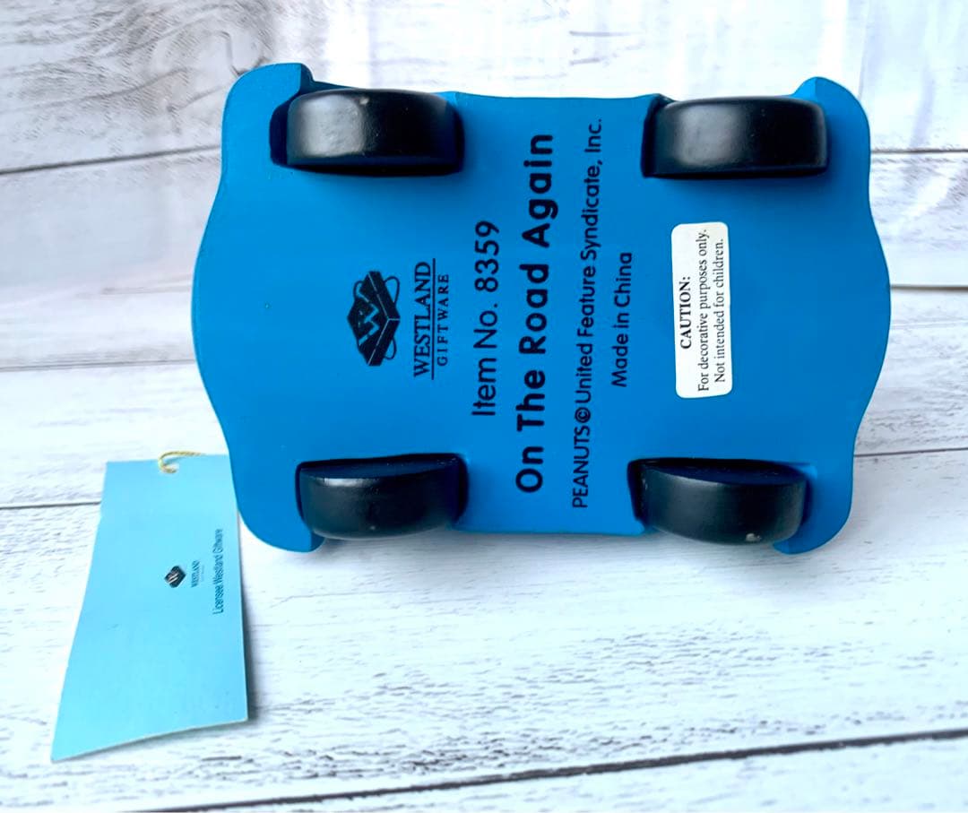 レア　新品未使用　Westland フィギュア　スヌーピー　チャーリーブラウン