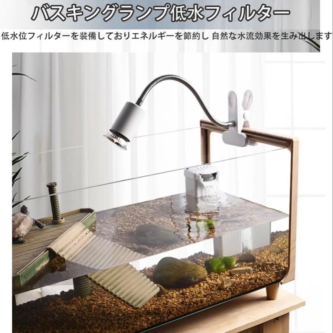 亀 水槽 透明 リクガメ ケージ　高精細ガラス ガラス透明 360° 水槽セット