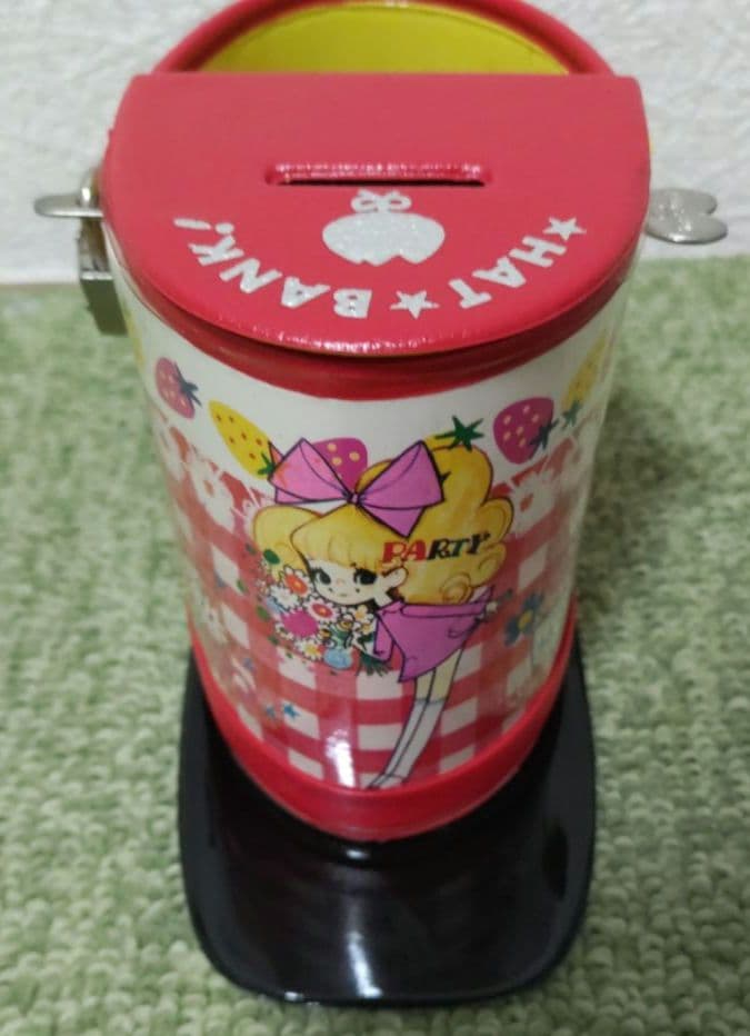 激レア 田村セツコ セツコパップ ツインハット えんぴつたて貯金箱 昭和レトロ