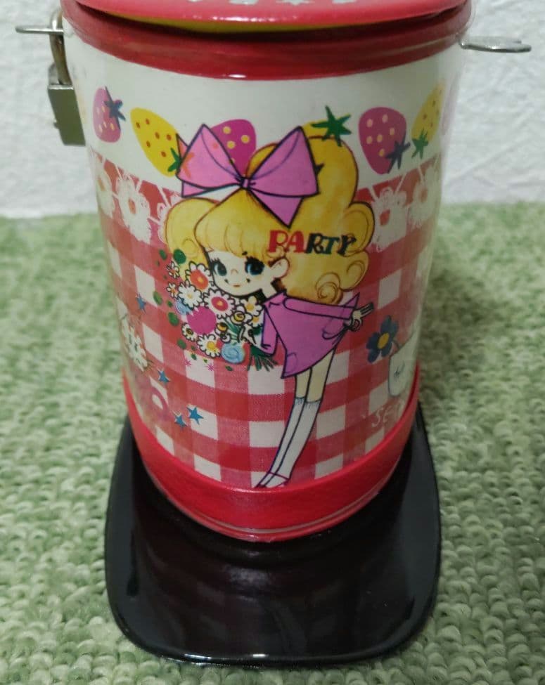 激レア 田村セツコ セツコパップ ツインハット えんぴつたて貯金箱 昭和レトロ