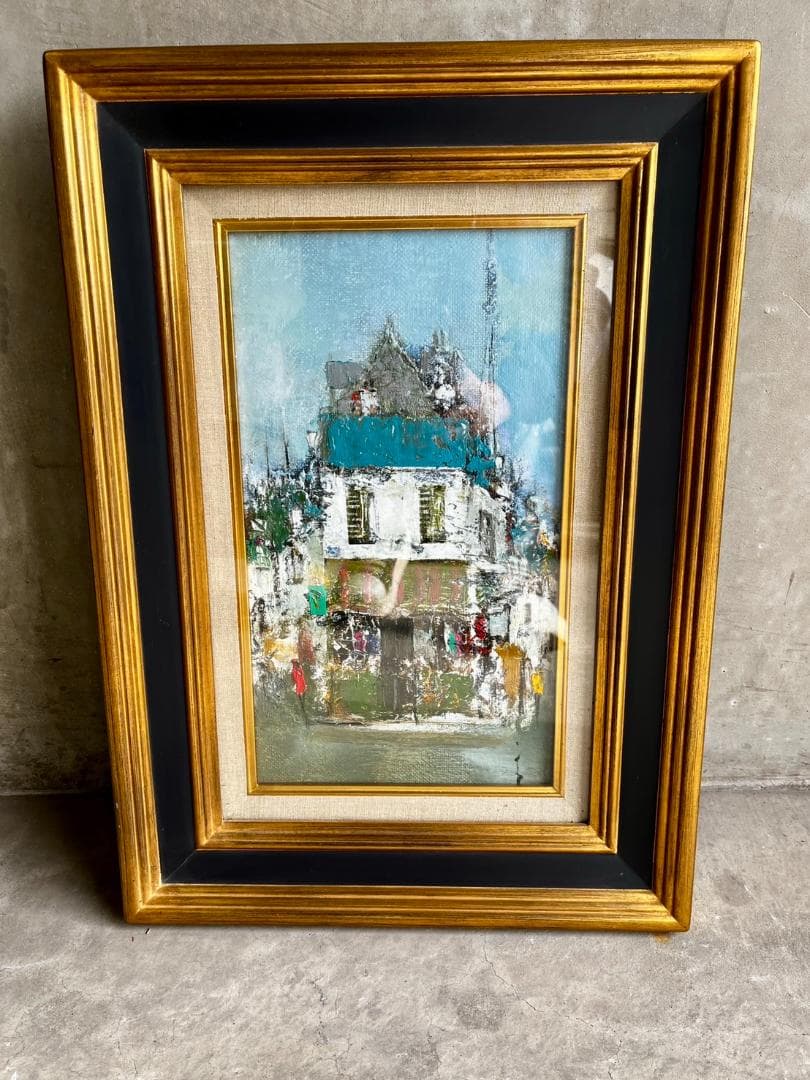 【真作】大塚健二　作品3点セット 油彩 油絵 風景 三軌評議員 三軌会賞