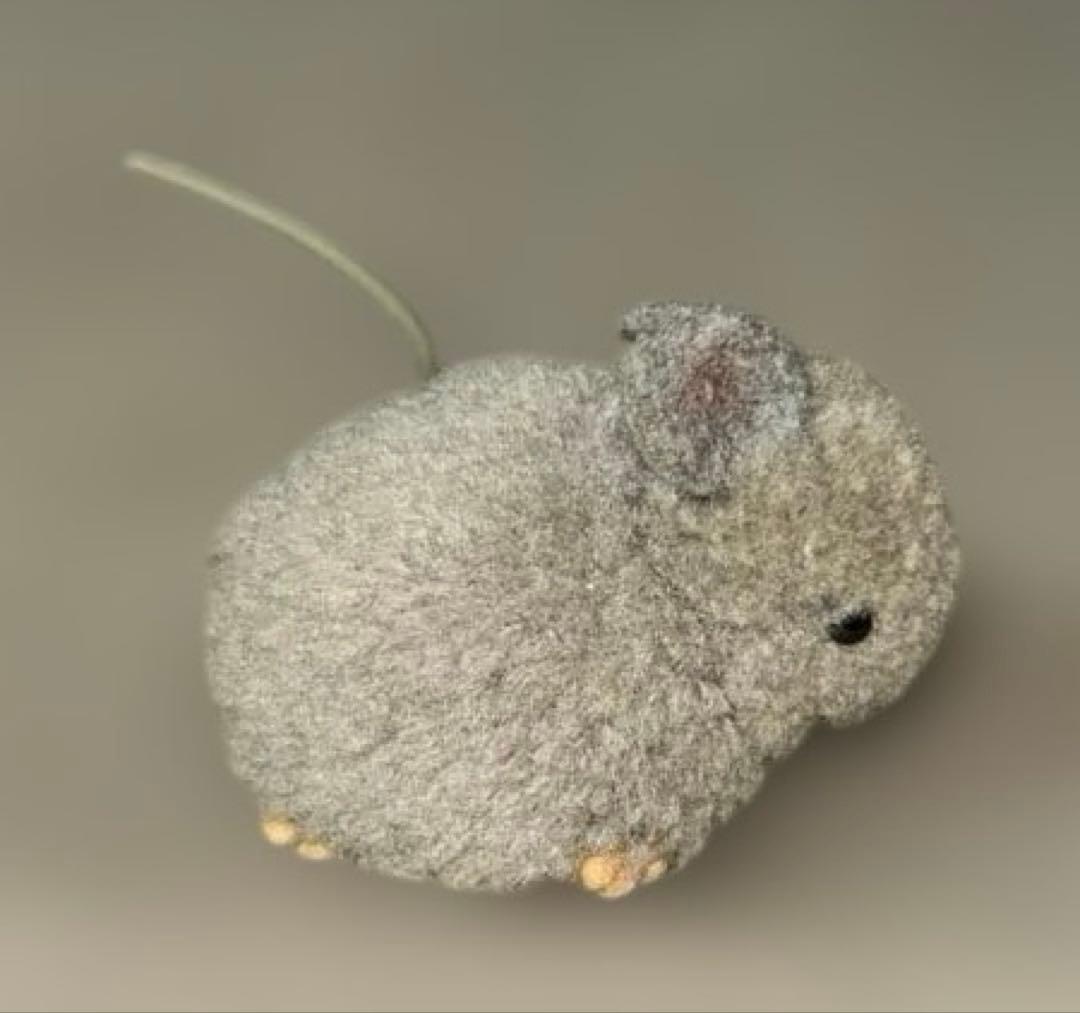 シュタイフ ポンポン ネズミ ヌイグルミ ミニチュア
