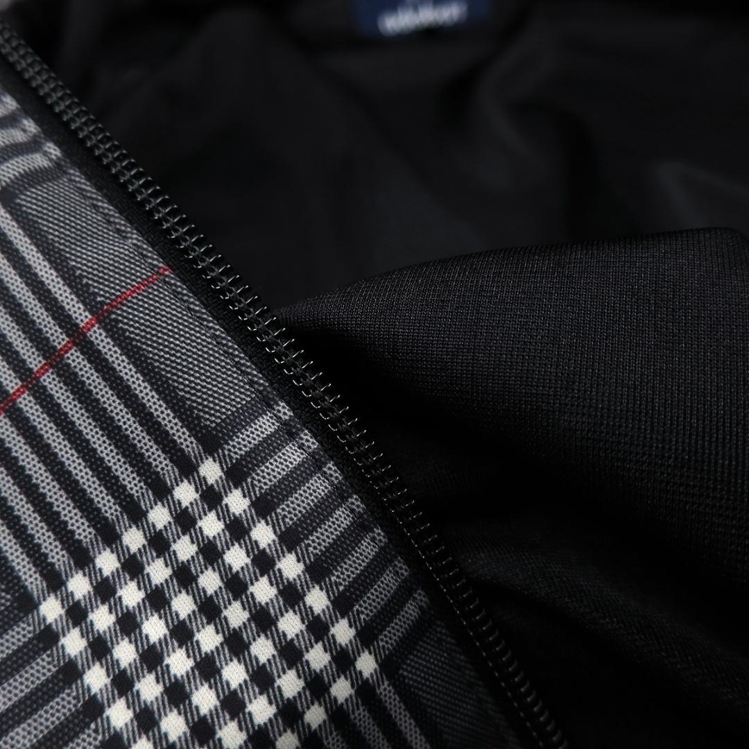 adabat 撥水 グレンチェック柄 スウィングトップ M