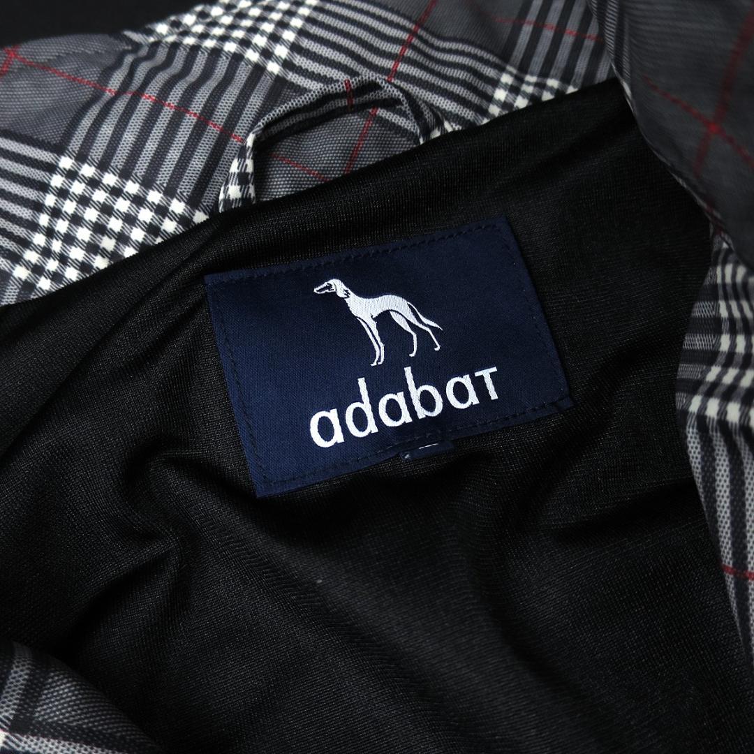 adabat 撥水 グレンチェック柄 スウィングトップ M