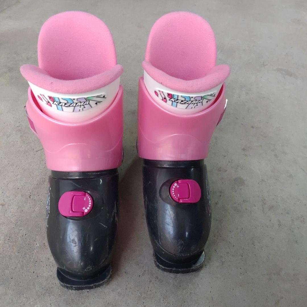 KAZAMA スキー ブーツ ストック セット