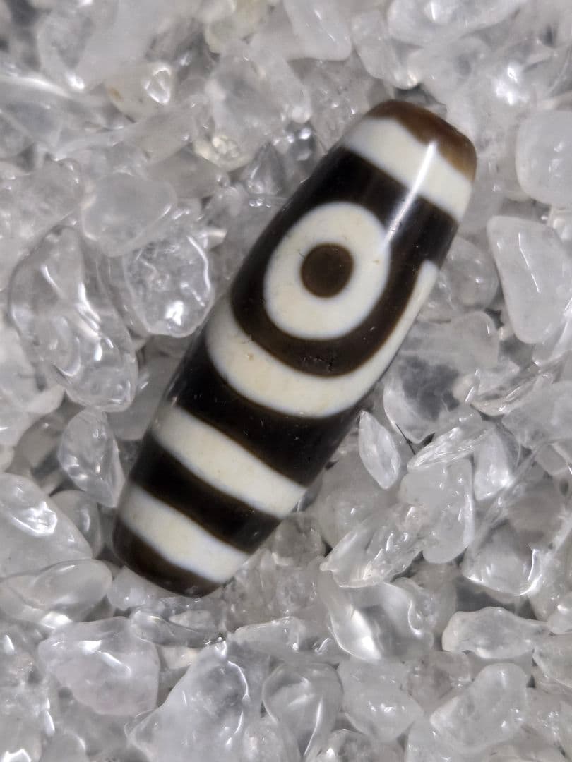 082　天珠　正統派　二眼天珠　dzibeads！