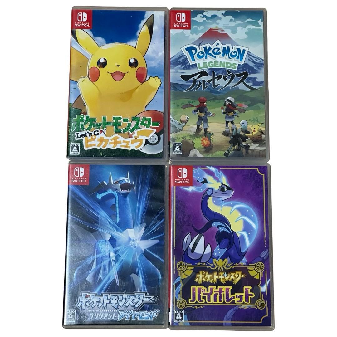 POKEMON 4本セット Nintendo Switch Game