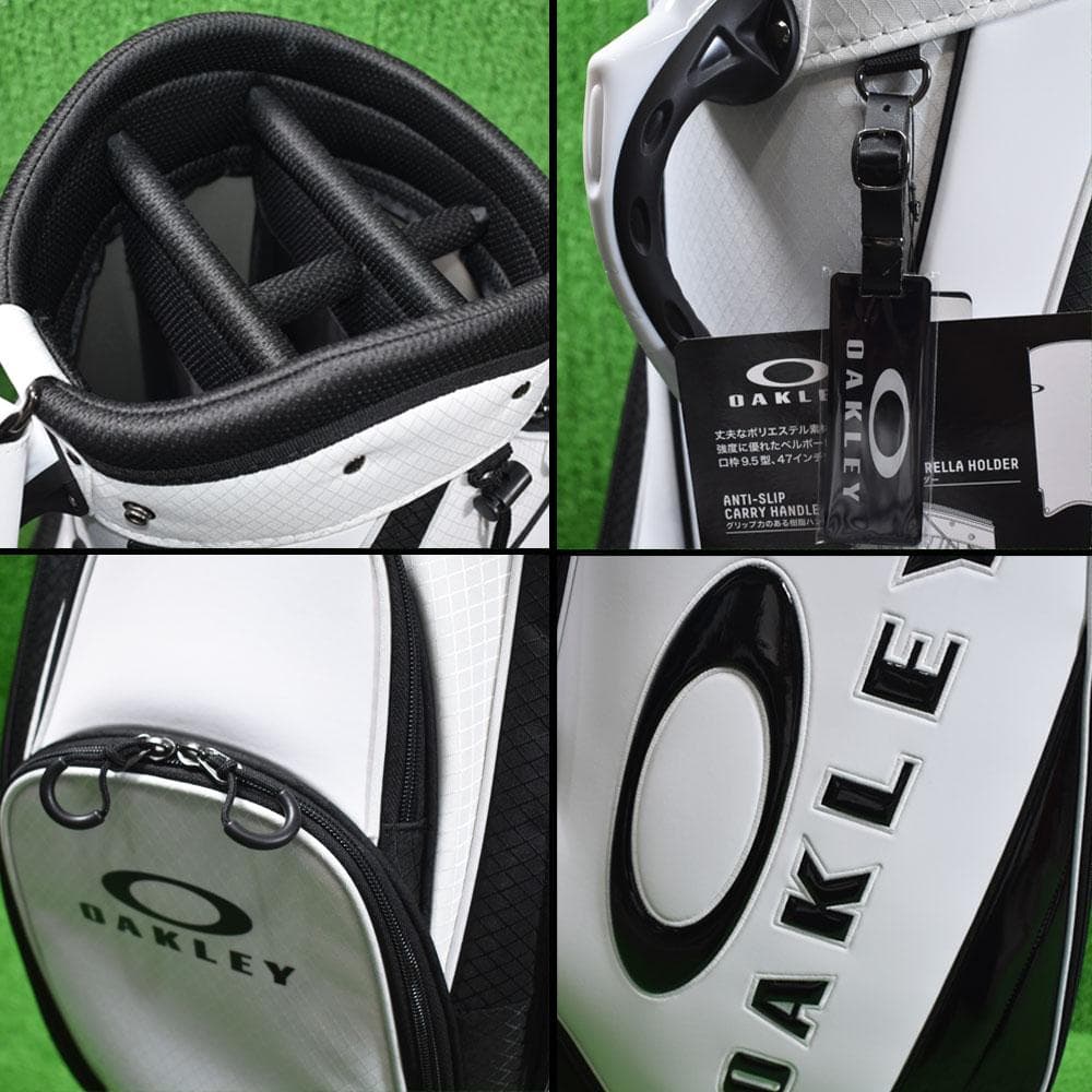 OAKLEY/オークリー ゴルフ キャディーバック９.５型【ホワイト】新品！