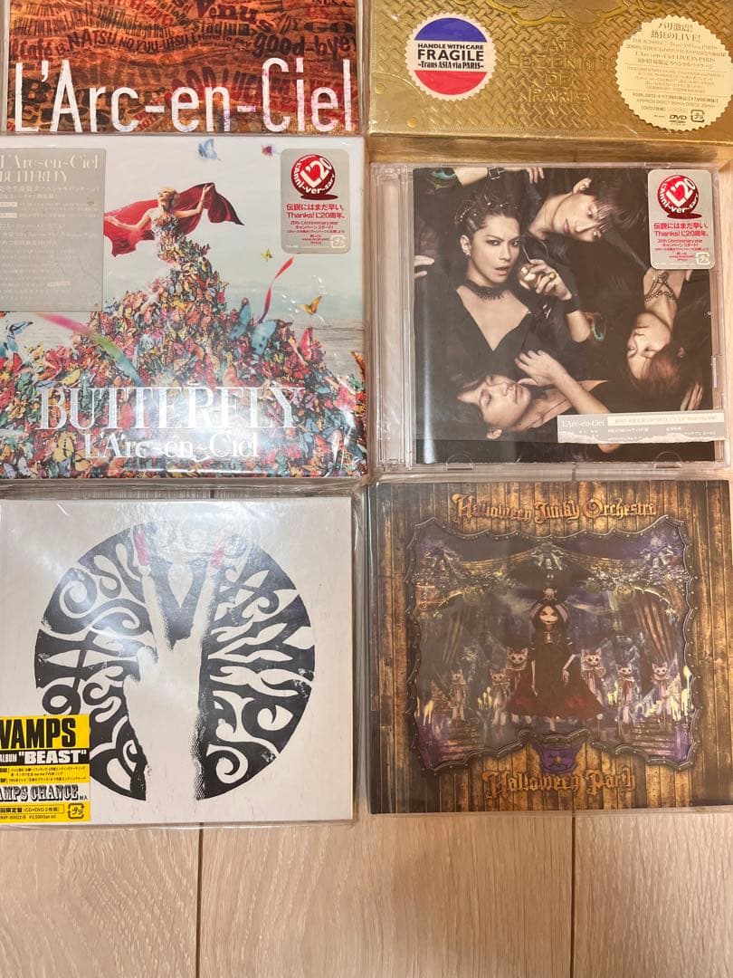 L'Arc〜en〜Ciel ラルクアンシエル　DVD Blu-ray CD