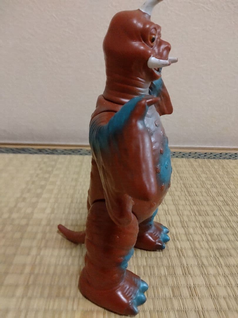 【たっちゃん】マルサン　ブルマァク　移行期　ソフビ　ペギラ　当時物