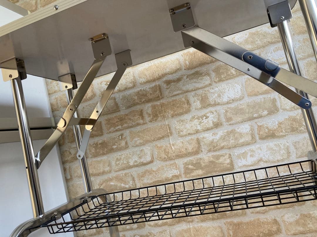 NATSUMI様 折りたたみ式 ステンレス製トリミングテーブル