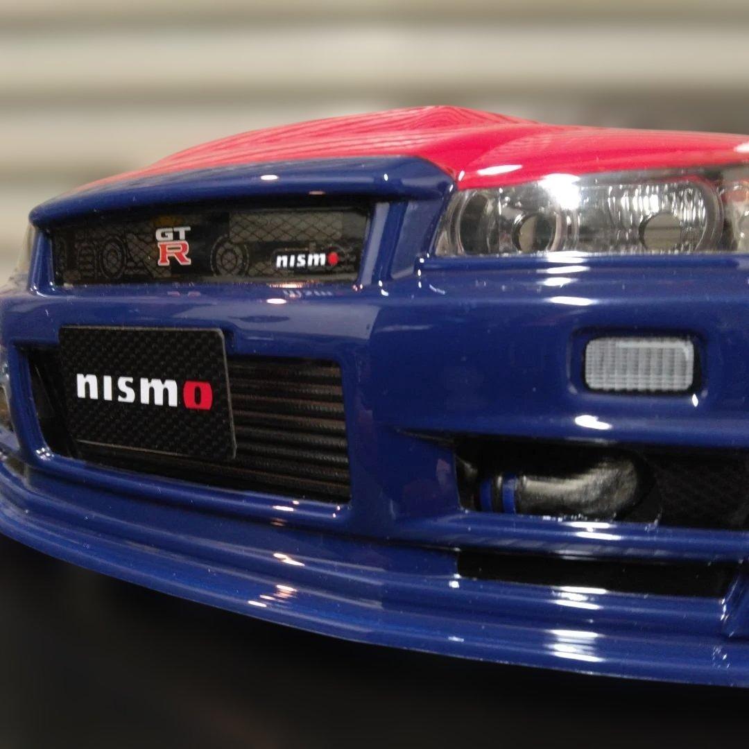 NISSAN GT-R 34 Tricolor　未使用品