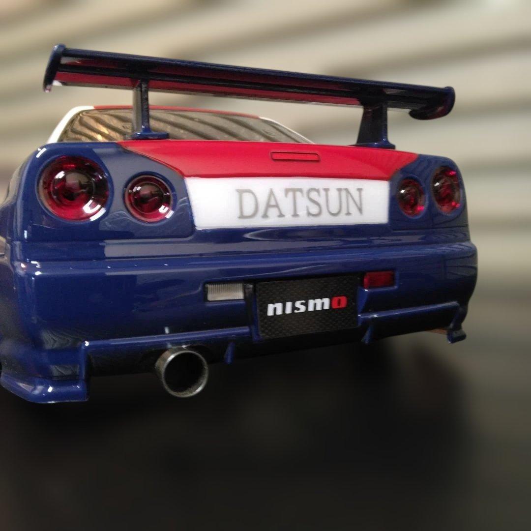 NISSAN GT-R 34 Tricolor　未使用品