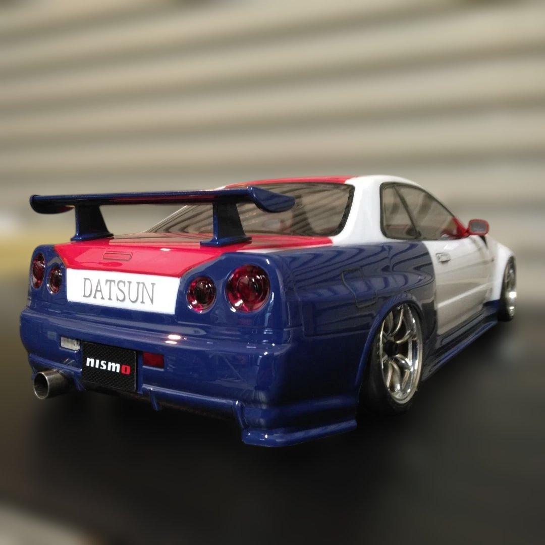 NISSAN GT-R 34 Tricolor　未使用品
