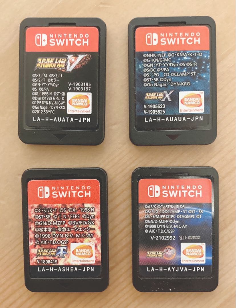 Nintendo Switch　スーパーロボット大戦　V　X　T　30　セット