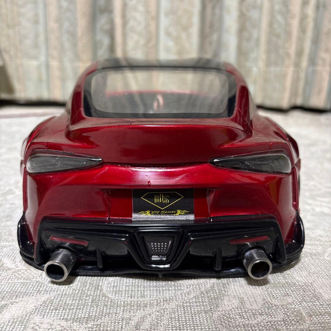 ラジコンドリフトカーボディ　トヨタスープラ　ワイドドボディ1/10