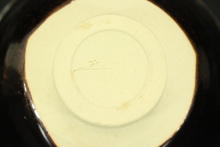 茶道具 天目茶碗 天目台 二件(ZE522)