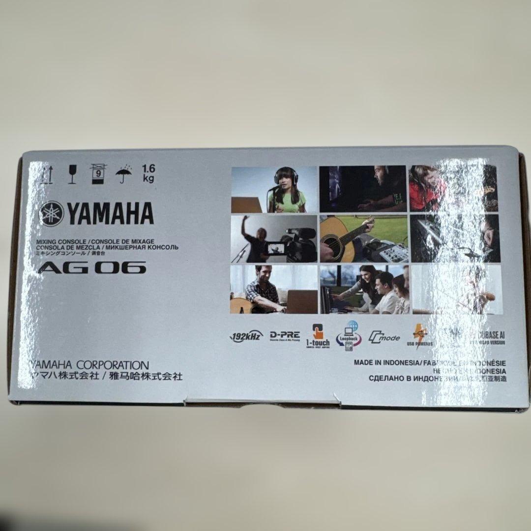 YAMAHA AG 06 ミキシングコンソール