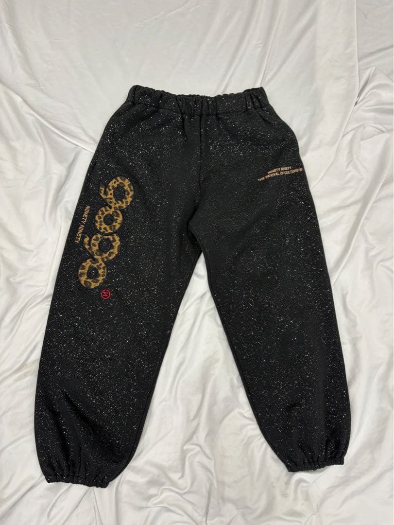 スケートボード 9090 girl OG Logo Glitter Hoodie setup S