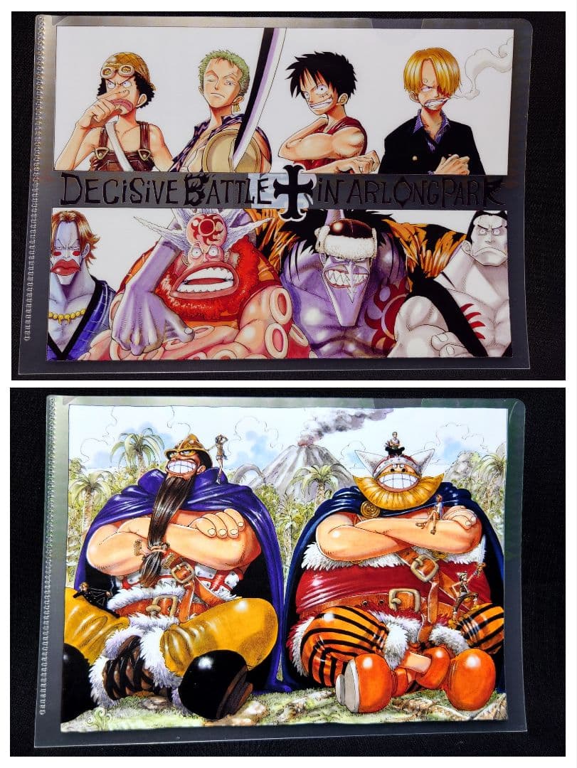 原作絵 麦わらストア ワンピース 連載20周年記念大宴会フェア特製クリアファイル