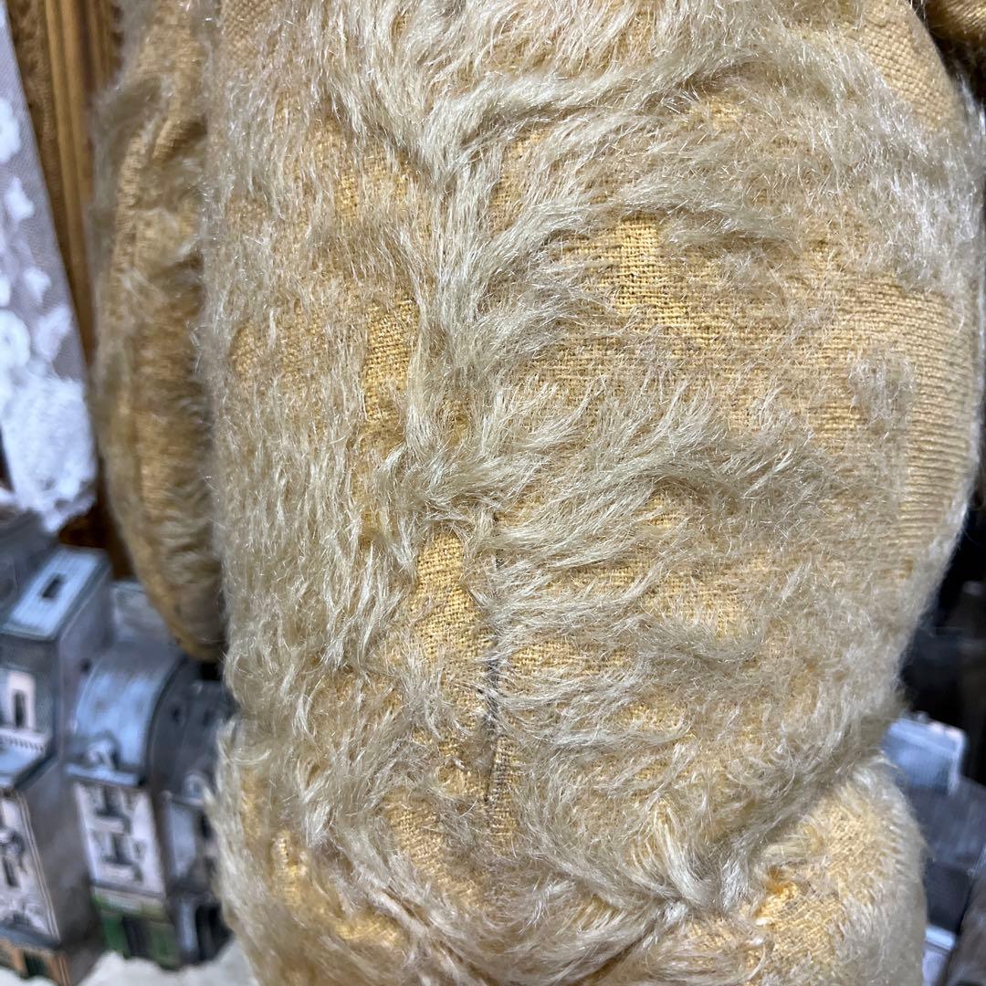 ちっち　アンティーク　メリーソートテディベア　希少ボタン付き