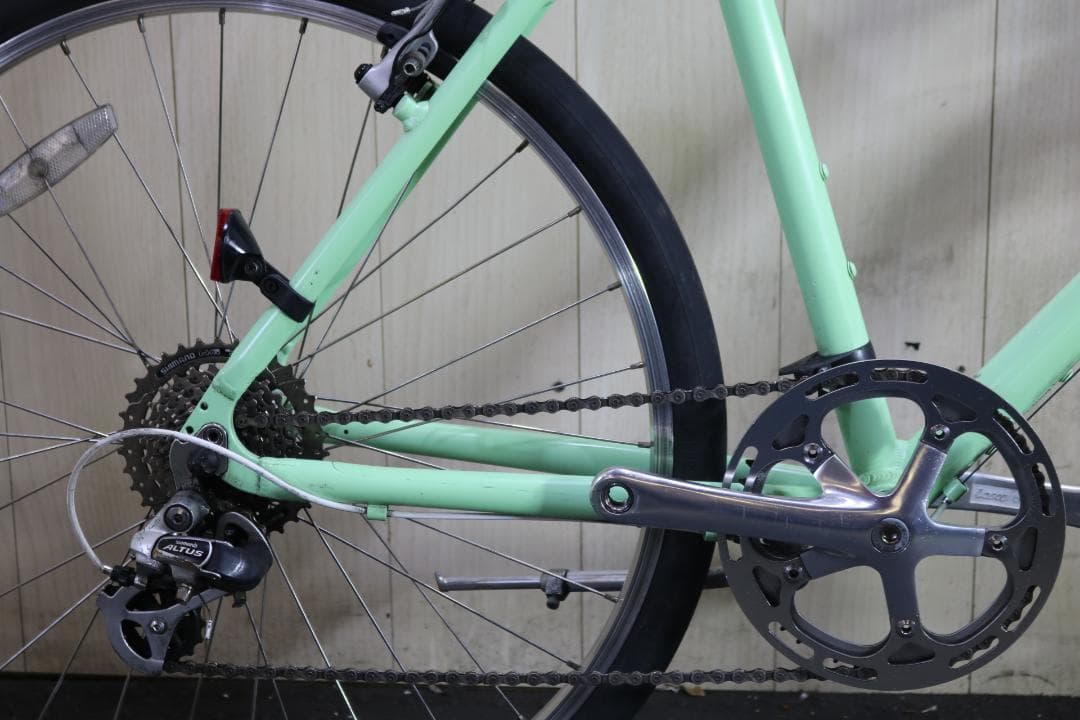 ライトウェイ26型 アルミ シマノ8速 490mm クロスバイク