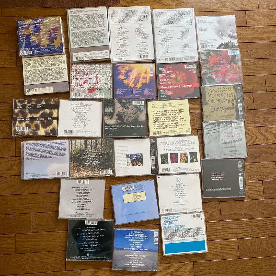 ManicStreetPreachers.CD.DVDJamesソロと袋とチラシ