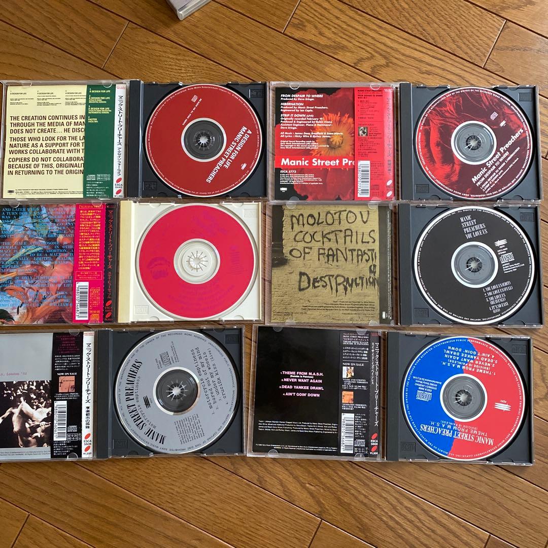 ManicStreetPreachers.CD.DVDJamesソロと袋とチラシ