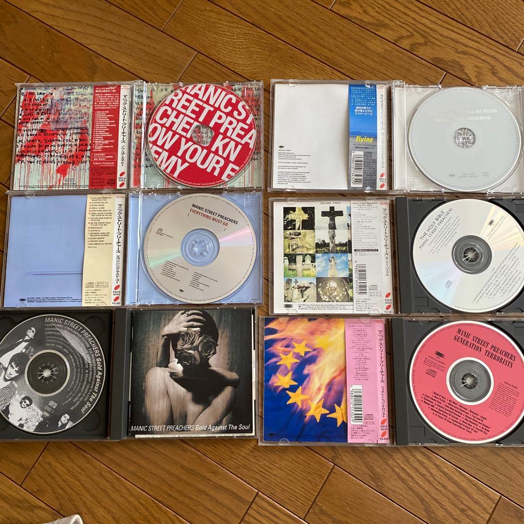 ManicStreetPreachers.CD.DVDJamesソロと袋とチラシ