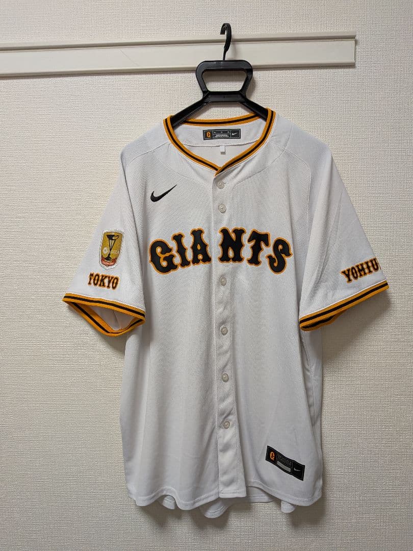 ジャイアンツ　浅野翔吾　ユニフォーム　チャンピオンエンブレム付き　XL　巨人