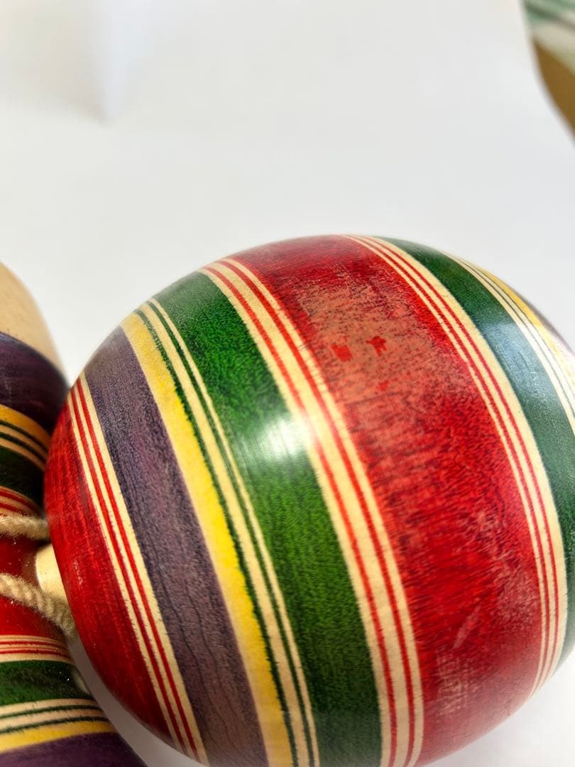 巨大けん玉 高さ約45cm 木製 未使用 古品 インテリア・ディスプレイにも