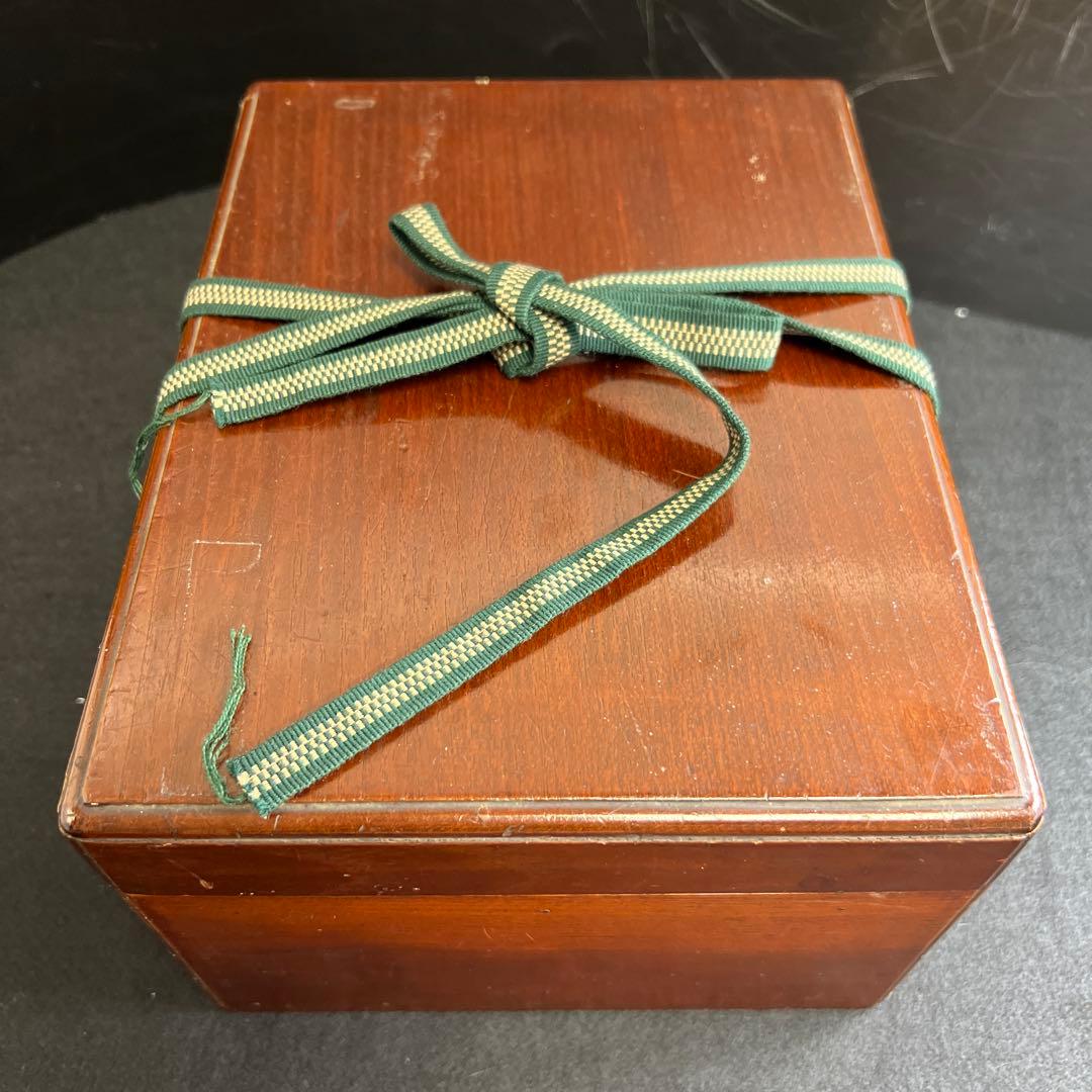 時代乾漆ハンニャ能面　木箱付　顔幅約12.3㎝　東Y8-0116☆2Fタサチ