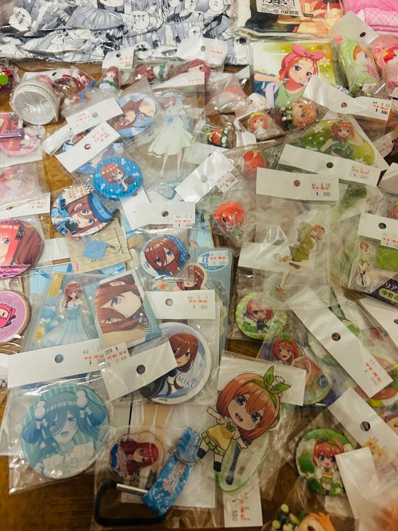 五等分の花嫁 グッズ まとめ売り 一花 二乃 三玖 四葉 五月