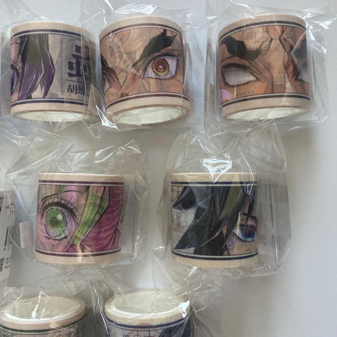 鬼滅の刃　柱展　大判マスキングテープ　コンプリート