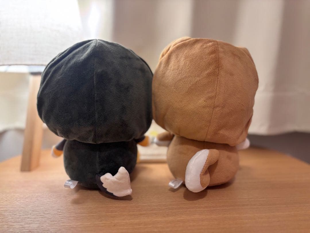 進撃の巨人　あにまるっこぬいぐるみ　リヴァイ　エルヴィン