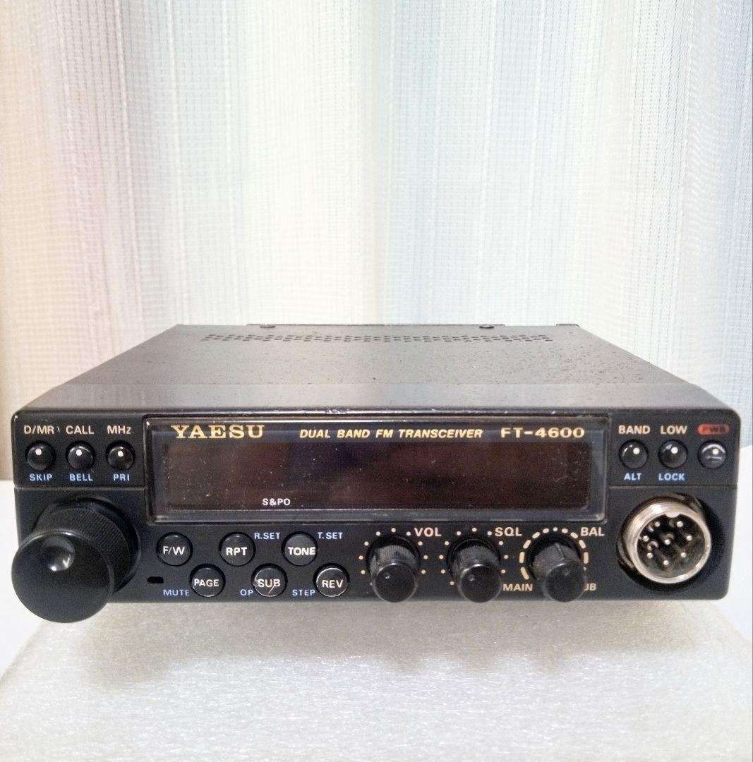 八重洲ＹＡＥＳＵ　FT-4600 (145/433) 10 w機　経年ジャンク