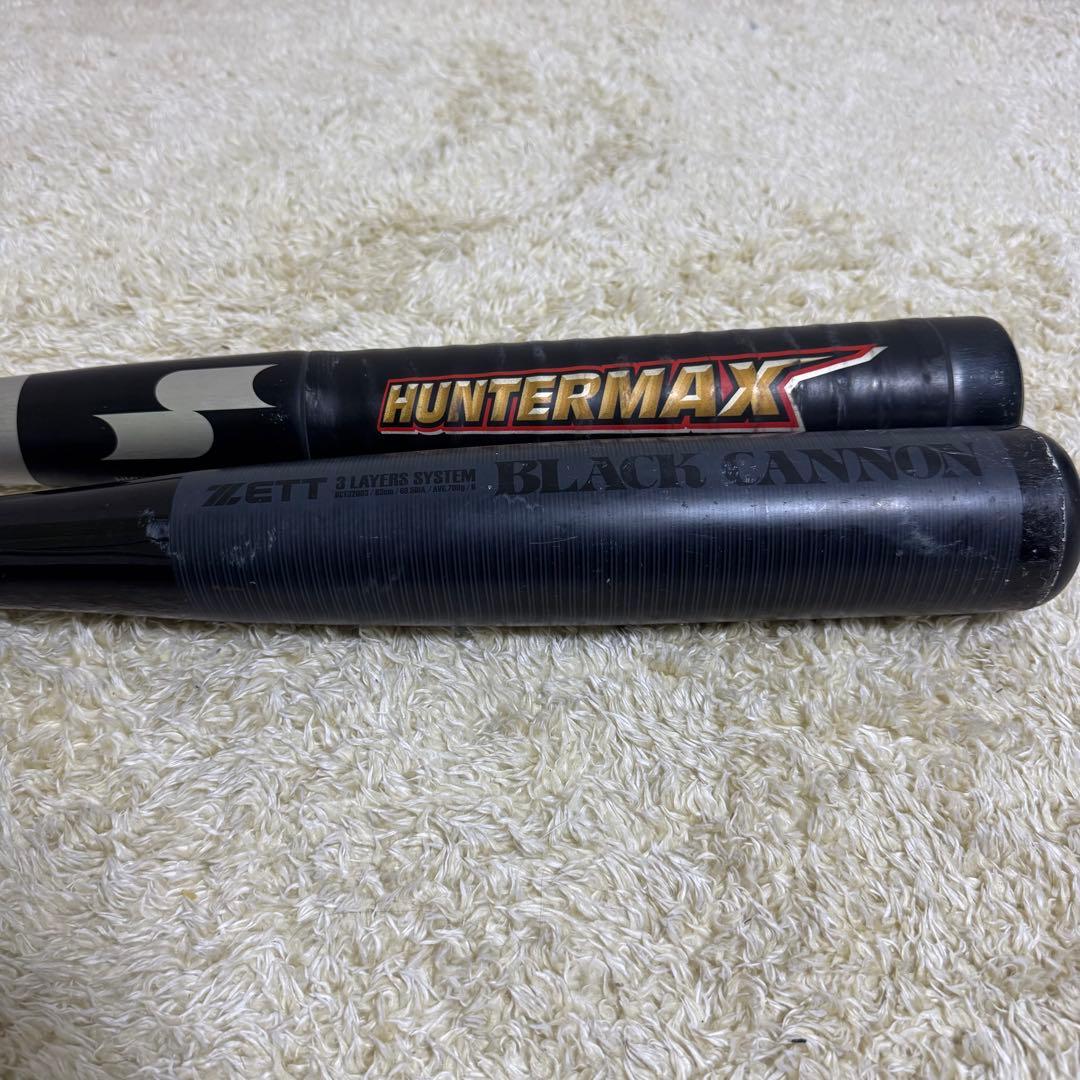【セット品】　ZEET ブラックキャノン　SSK ハンターマックス　軟式用