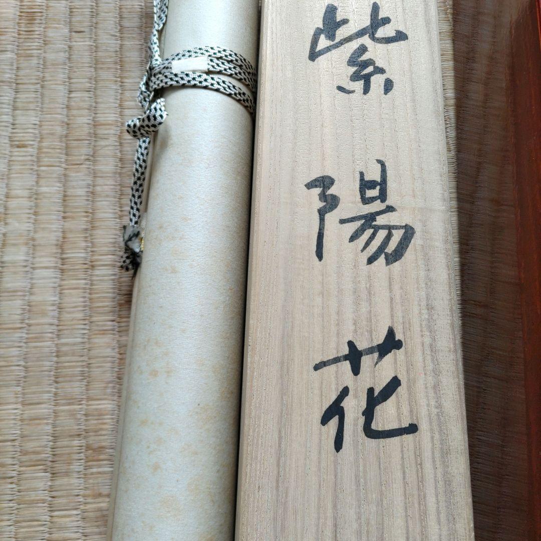 紫陽花　 掛軸 　H100