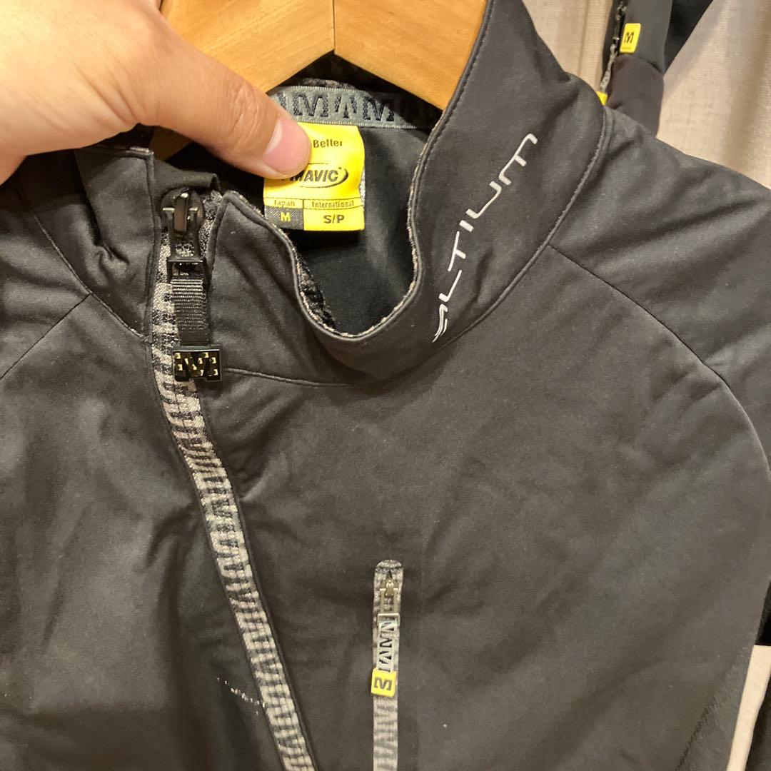 Mavic サイクルジャージ ブラック ホワイト M 4枚セット