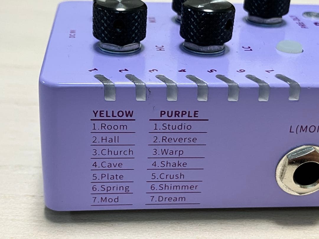 MOOER REVERB R7 X2 リバーブ