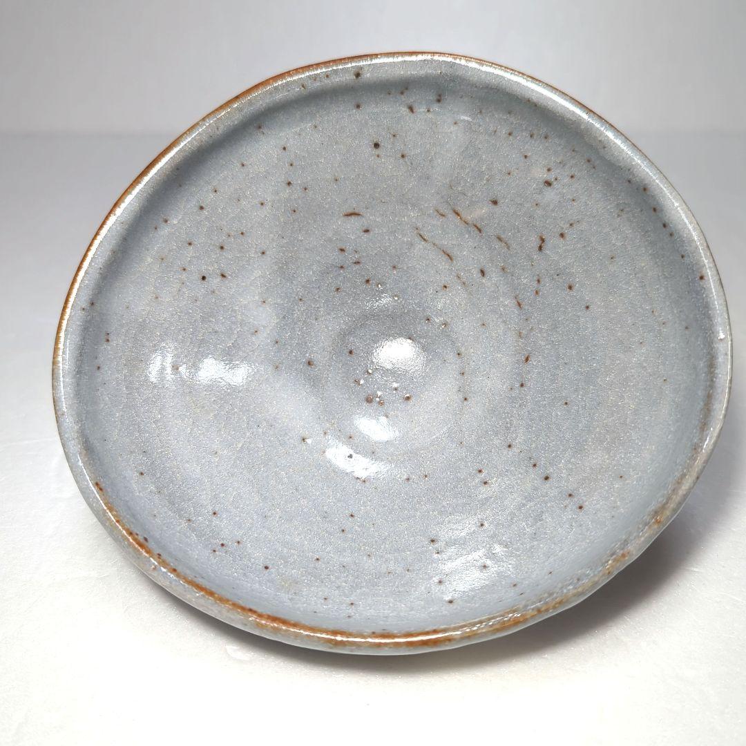 茶道具　抹茶茶碗　鼡志野　藤原 一門